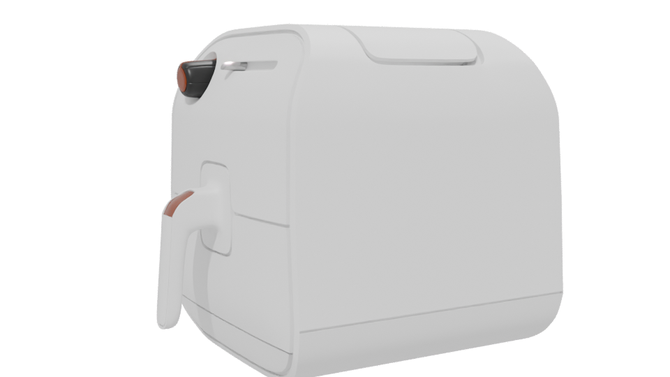 Freidora Frydelight Air Fryer 3D - Professional 3D Model Render 13