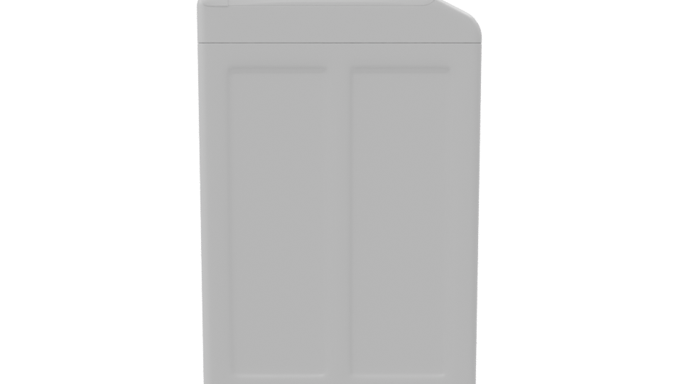 Top Loader Washing Machine 3D Model - Professional 3D Model Render 8