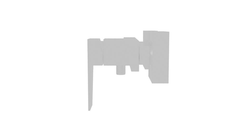 Contemporary Wall Mounted Faucet 3D - Professional 3D Model Render 2