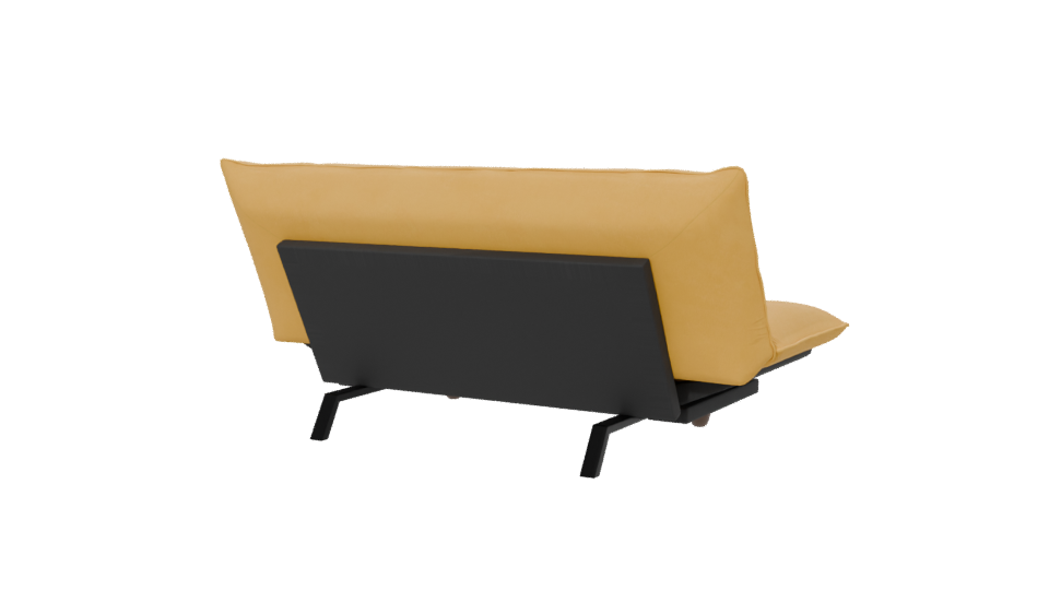 Modern Futon Pillow 3D Model - Professional 3D Model Render 6