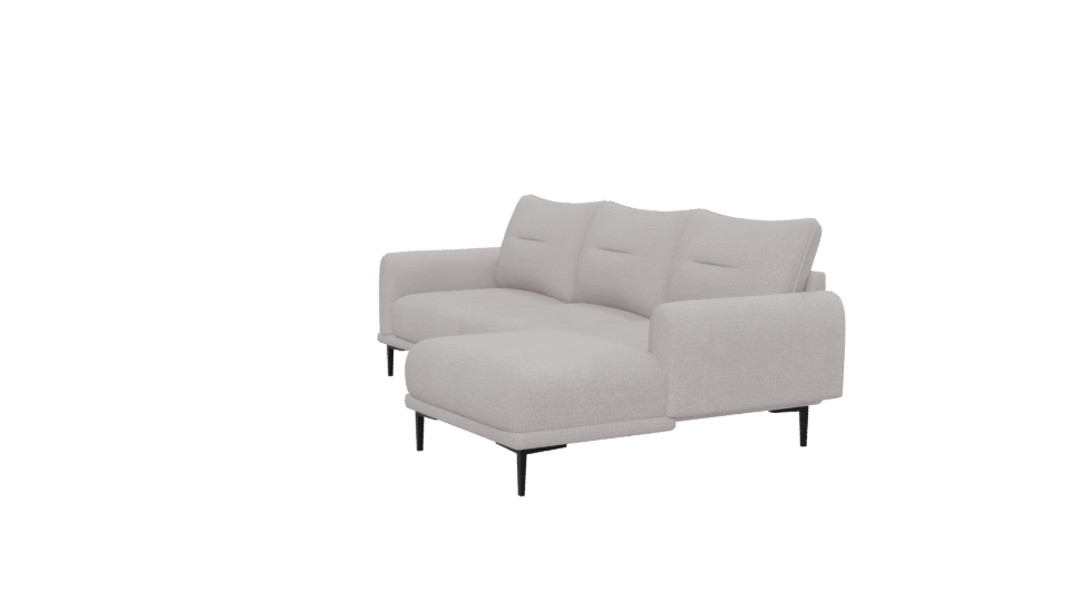 Stylish Modern Corner Sofa 3D - Professional 3D Model Render 13