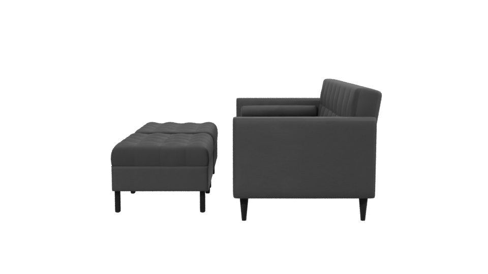 Stylish Modern Sofa Set 3D - Professional 3D Model Render 2