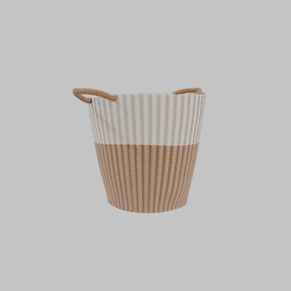 Canasto decorativo 35x30 cm pasto marino natural