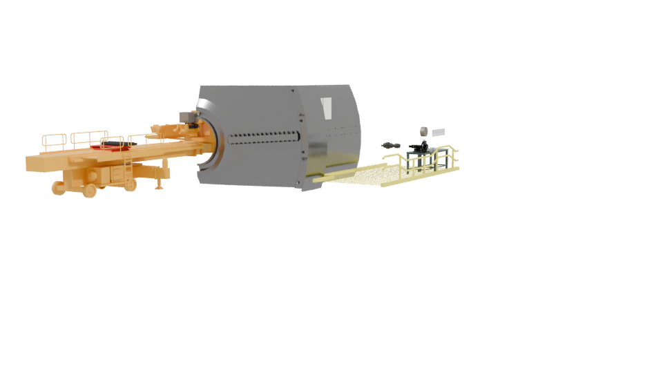 Industrial Machinery 3D Model - Professional 3D Model Render 3