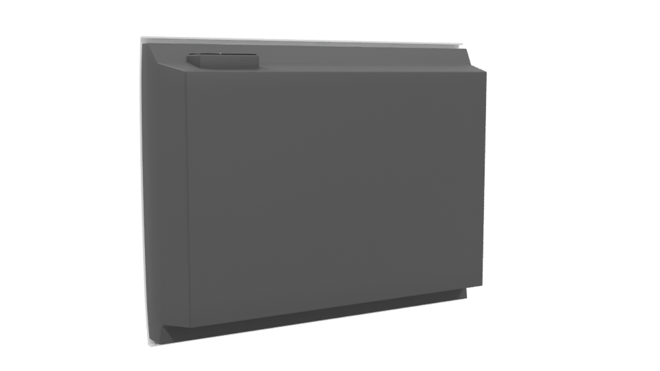 Stylish Minimalist Ceiling Panel 3D - Professional 3D Model Render 4