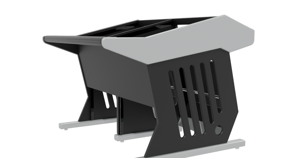 Stylish Modern Display Table 3D - Professional 3D Model Render 13