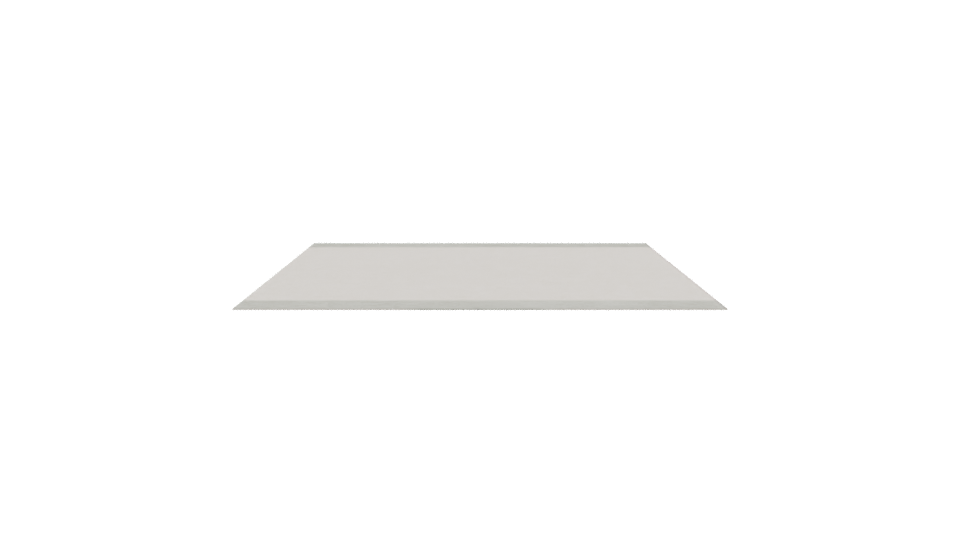 Minimalist Rectangular Table 3D - Professional 3D Model Render 8
