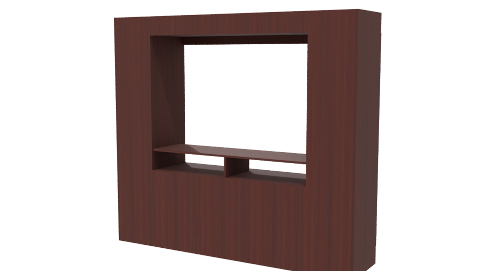 Closet Baker TV Stand 3D Model - Professional 3D Model Render 6