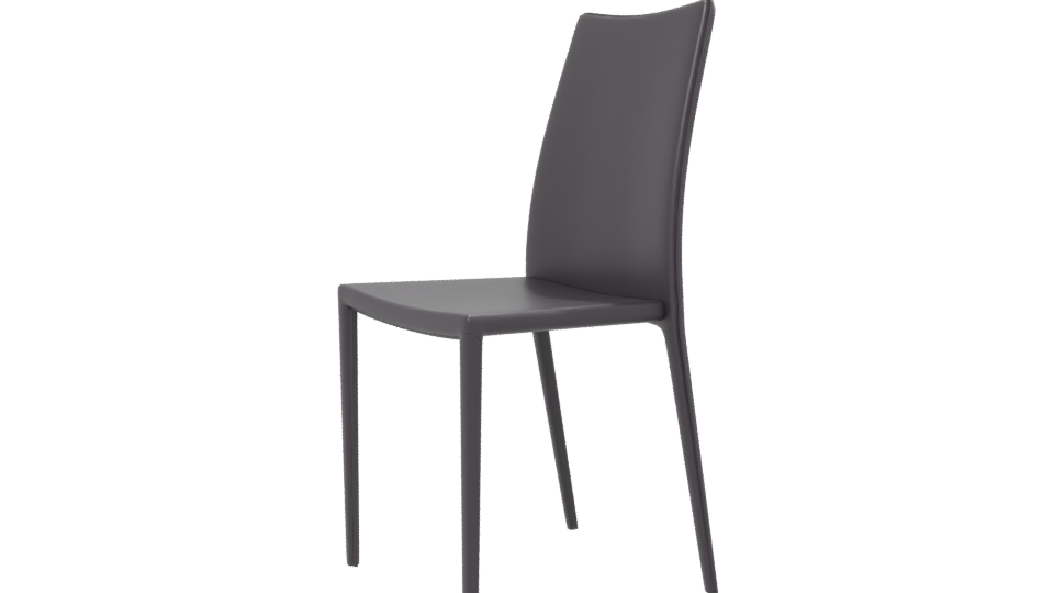 Sleek Modern Dining Chair 3D Model - Professional 3D Model Render 13