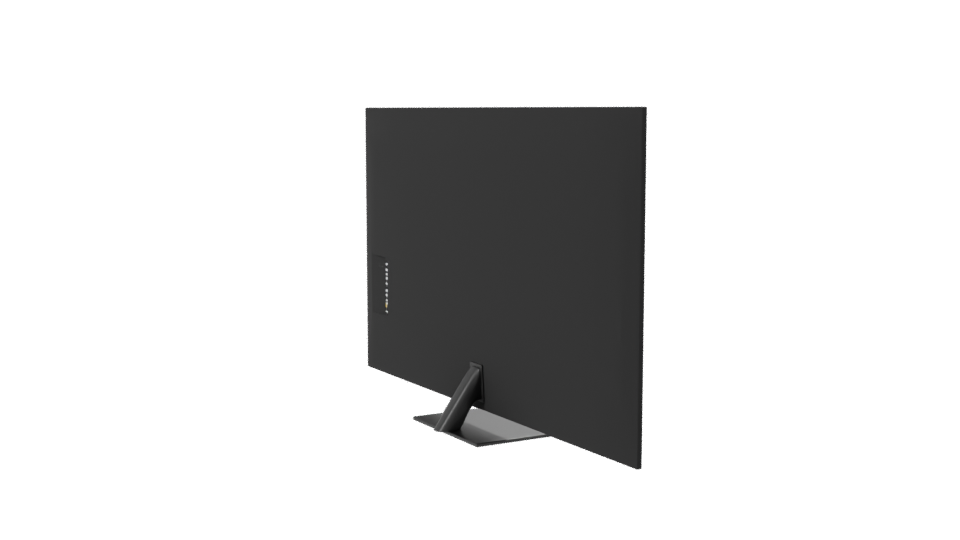 Sleek Modern Flat Screen TV - Professional 3D Model Render 7