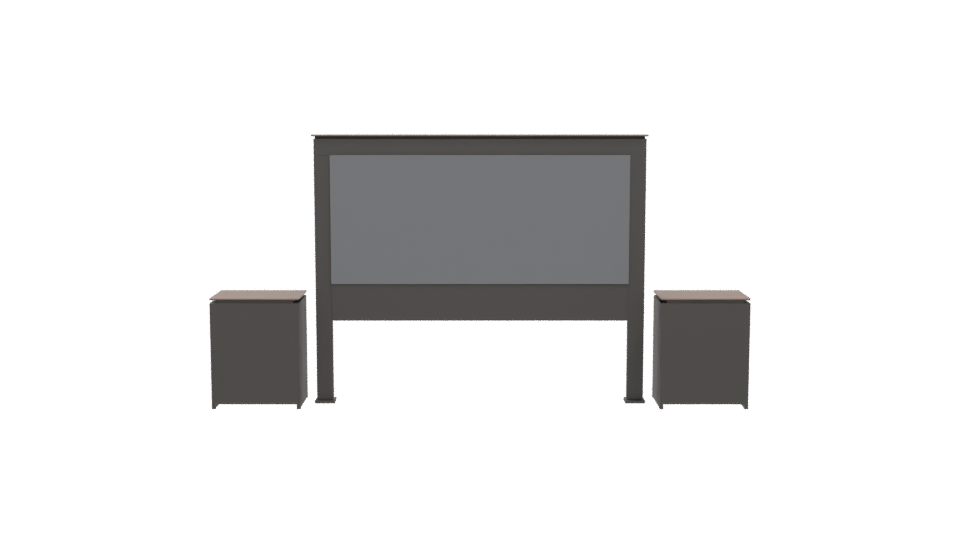 Elegant Bedroom Furniture Set 3D - Professional 3D Model Render 5