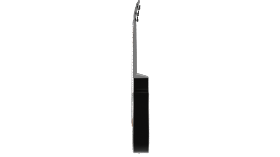 Stylized Acoustic Guitar Model 3D - Professional 3D Model Render 2