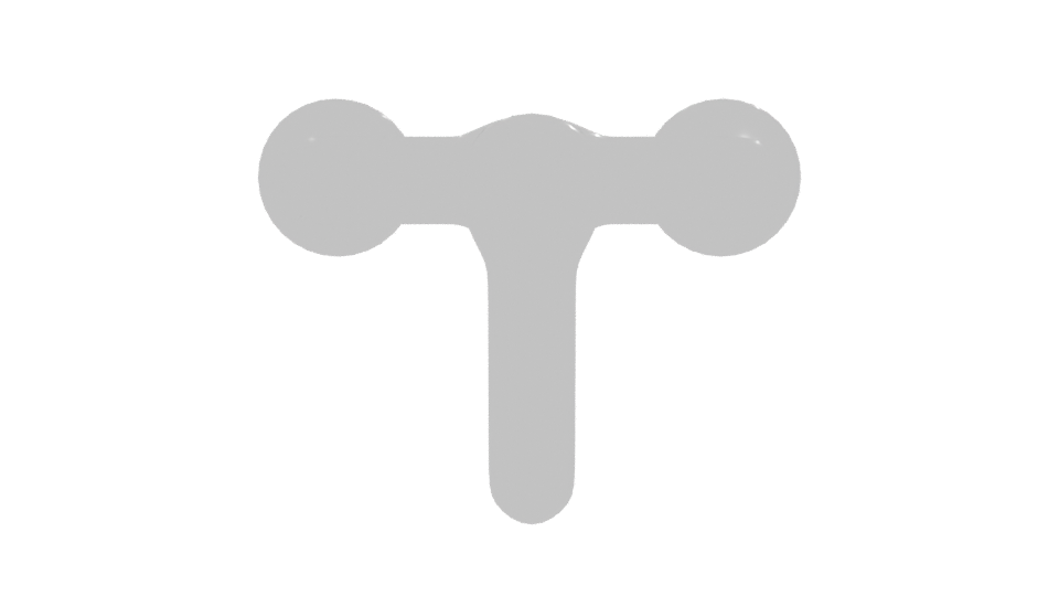 Stylish Wall-Mounted Faucet Model - Professional 3D Model Render 11