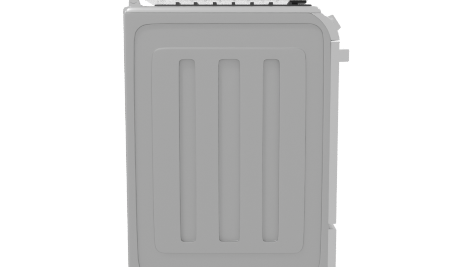 Stylish Modern Gas Range 3D - Professional 3D Model Render 8