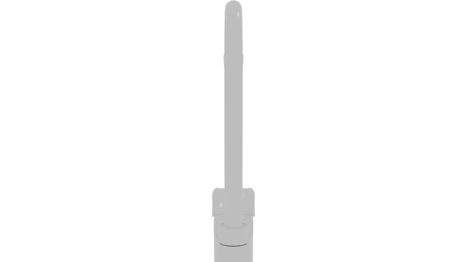 Stylish Kitchen Faucet 3D Model - Professional 3D Model Render 8