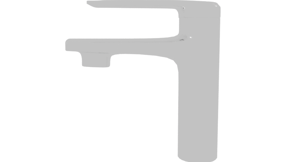 Modern Faucet 3D Model - Professional 3D Model Render 2