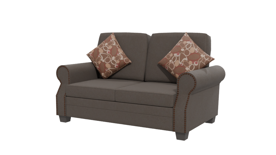 Stylish Fabric Sofa 3D Model - Professional 3D Model Render 12