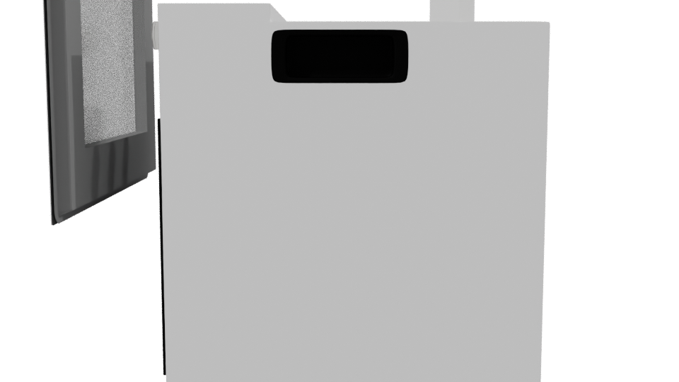 Sleek Built-In Electric Oven 3D Model - Professional 3D Model Render 2