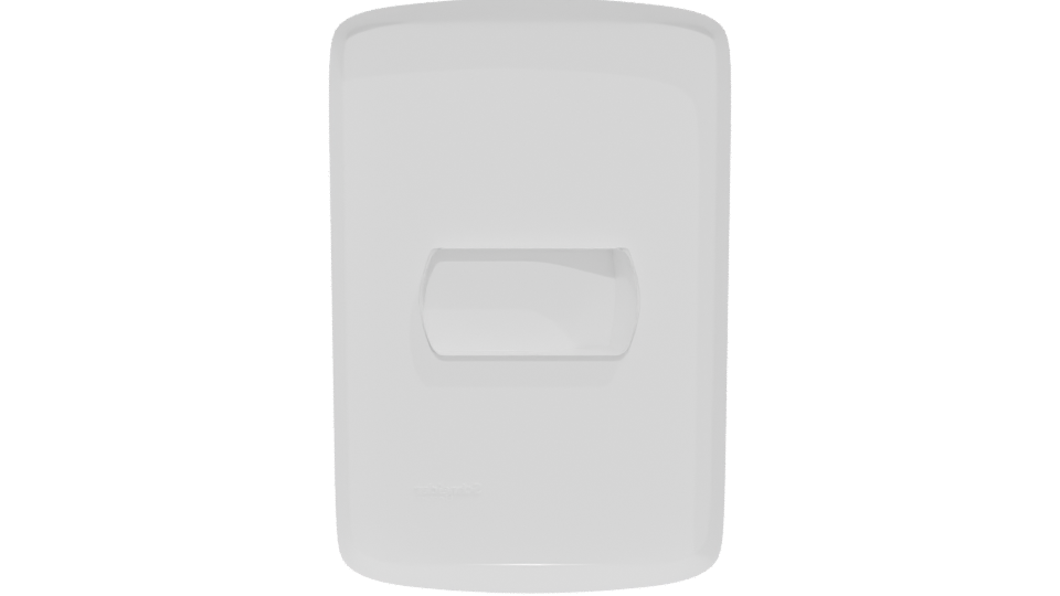 Modern Wall Switch 3D Model - Professional 3D Model Render 5