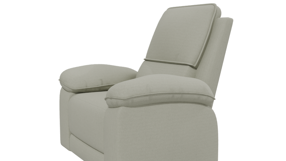 Contemporary Recliner Chair 3D Model - Professional 3D Model Render 13