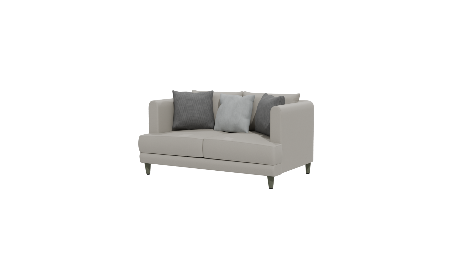 Contemporary Sofa with Cushions - Professional 3D Model Render 12