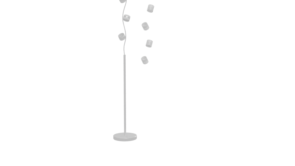 Elegant Modern Floor Lamp 3D Model - Professional 3D Model Render 12