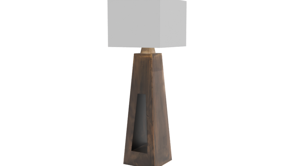 Minimalist Table Lamp 3D Model - Professional 3D Model Render 9