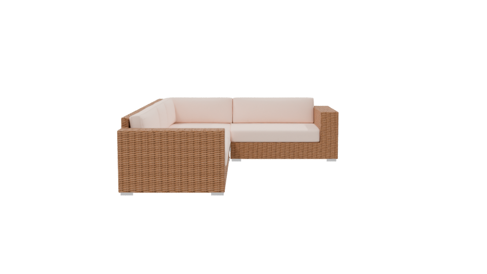 Pucusana Sectional Sofa Model 3D - Professional 3D Model Render 8