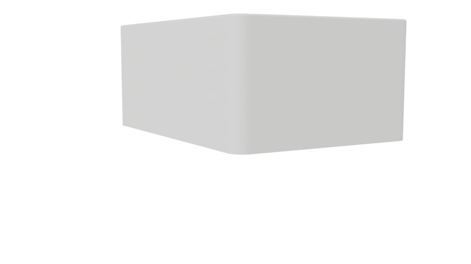 Modern Rectangular Bathtub 3D - Professional 3D Model Render 7