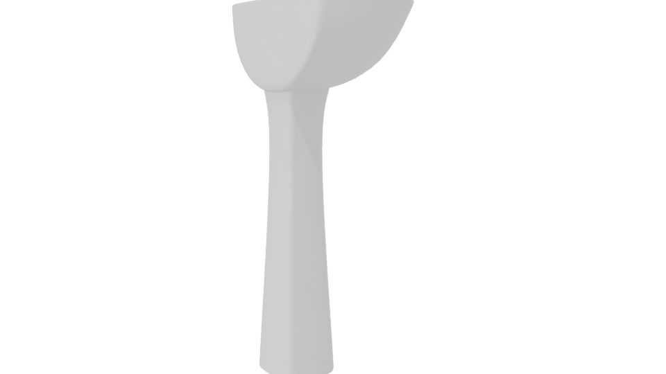 Minimalist Bowl Stand 3D Model - Professional 3D Model Render 7