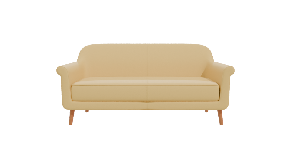 Stylish Modern Sofa 3D Model - Professional 3D Model Render 11
