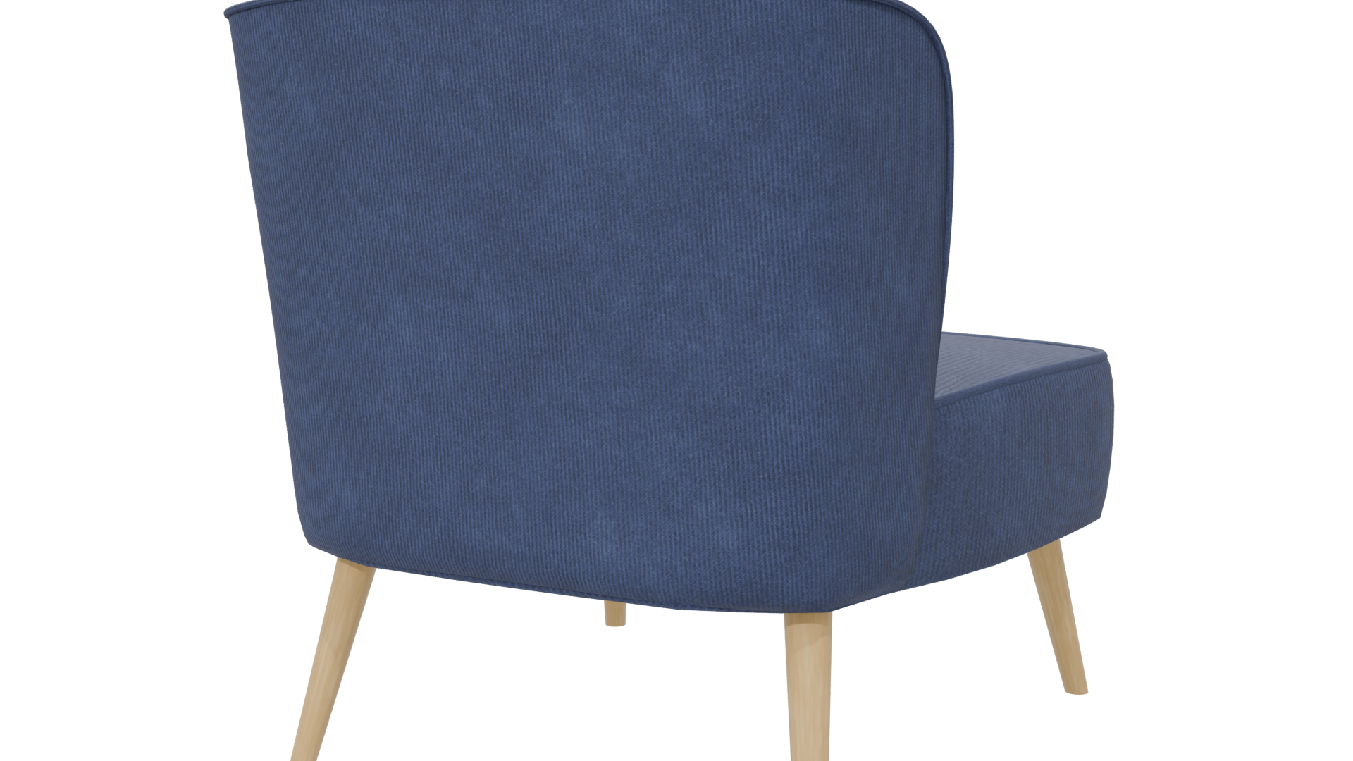 Stylish Fabric Accent Chair 3D - Professional 3D Model Render 21