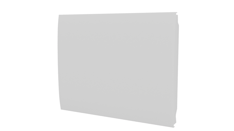 Sleek Minimalist Microwave Model - Professional 3D Model Render 12