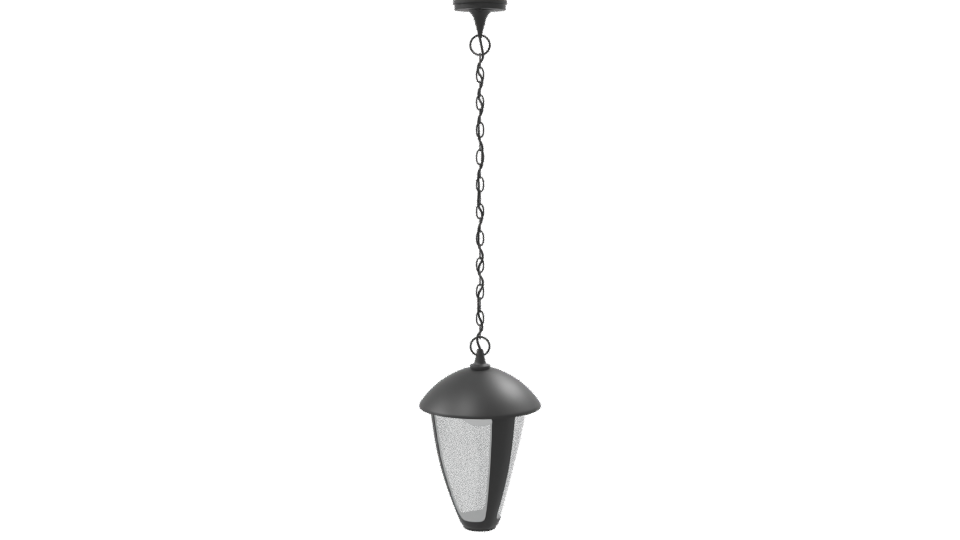 Hanging Outdoor Lantern Model - Professional 3D Model Render 8