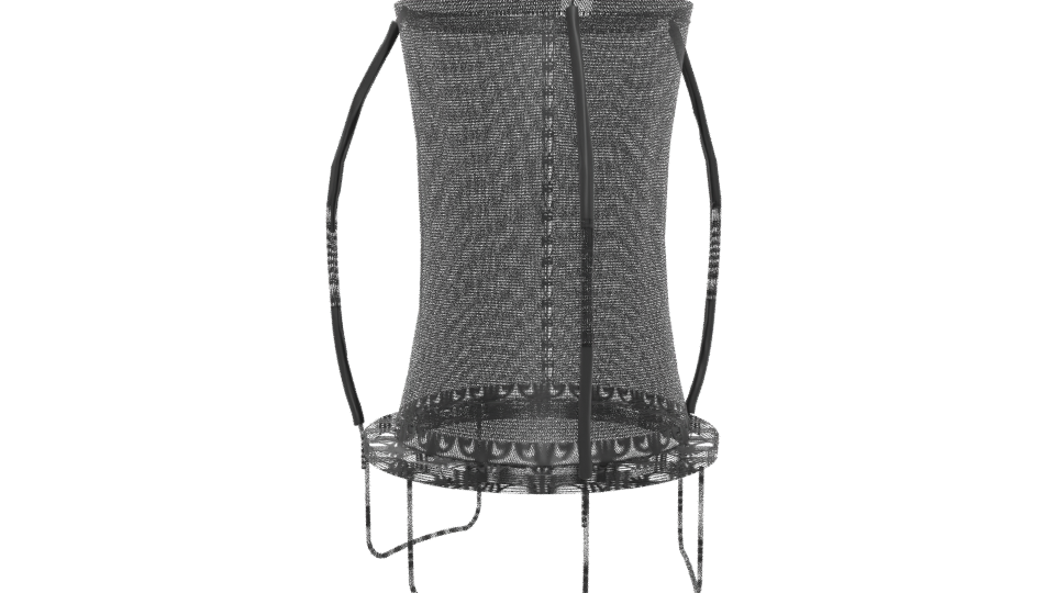 Stylish Modern Trash Can 3D - Professional 3D Model Render 5