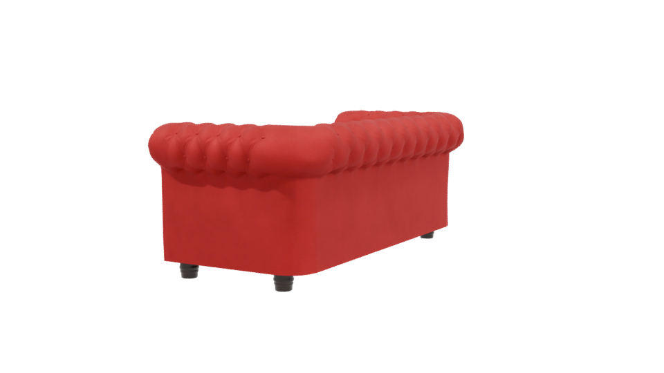 Chesterfield Style Sofa 3D - Professional 3D Model Render 3