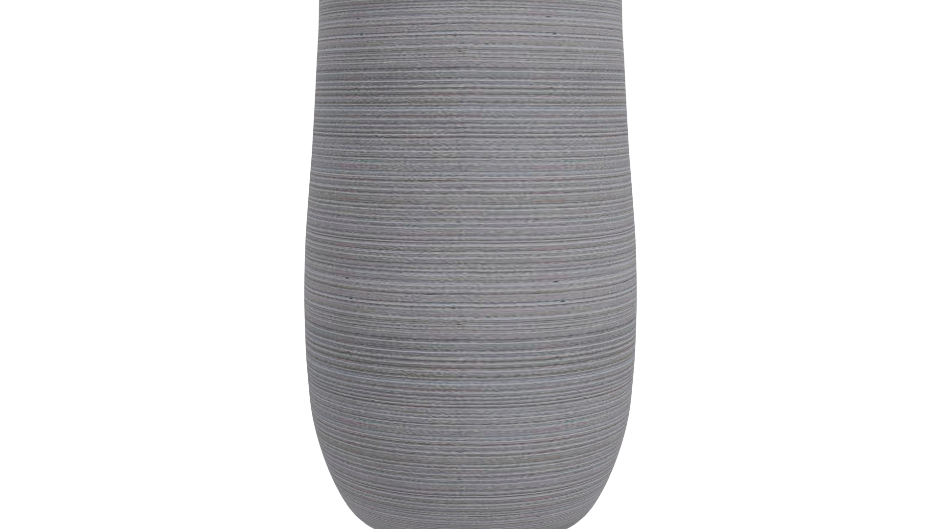 Tall Taupe Fiber Planter 3D Model - Professional 3D Model Render 26