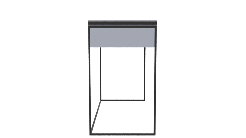 Sleek Modern Desk 3D Model - Professional 3D Model Render 8