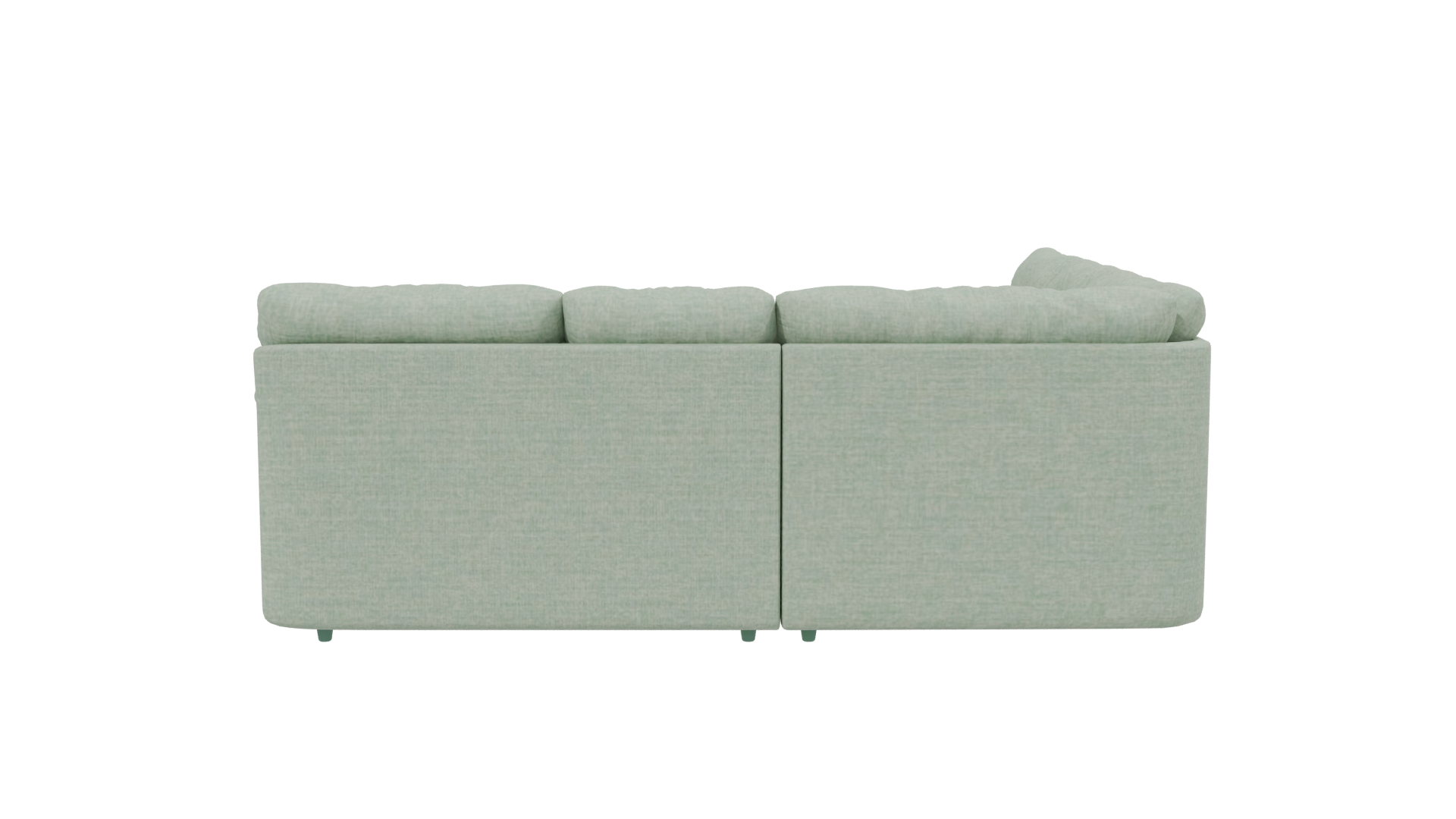 Stylish L-Shaped Sofa 3D Model - Professional 3D Model Render 17