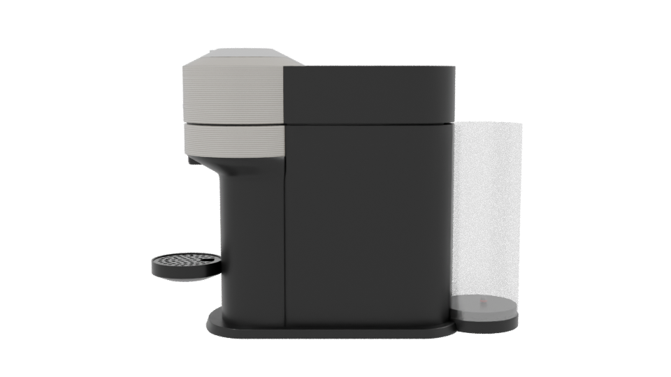 Contemporary Coffee Maker Model - Professional 3D Model Render 2