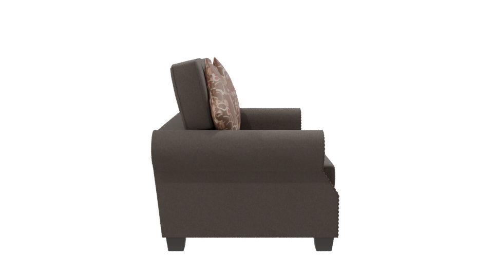 Stylish Fabric Sofa 3D Model - Professional 3D Model Render 8