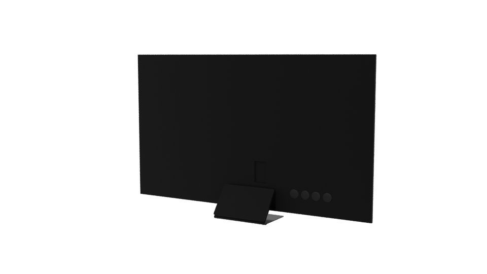 Sleek Modern Television 3D Model - Professional 3D Model Render 6