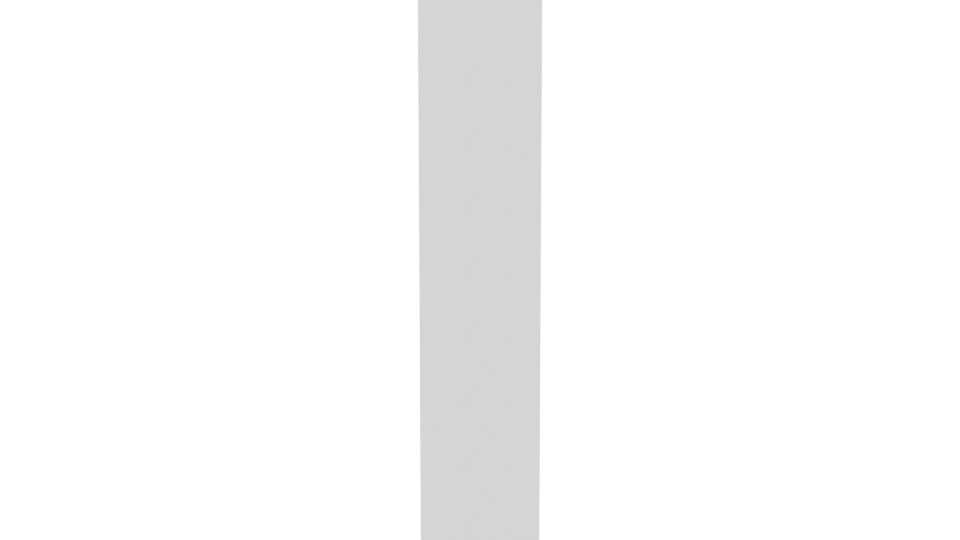 Sleek Modern Storage Cabinet 3D - Professional 3D Model Render 5