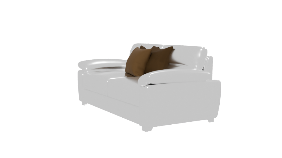 Stylish Modern Sofa 3D Model - Professional 3D Model Render 13