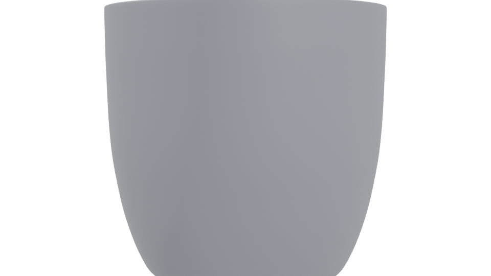 Minimalist Decorative Plant Pot 3D - Professional 3D Model Render 4