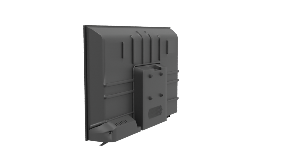 Sleek Flat Screen TV Model - Professional 3D Model Render 3