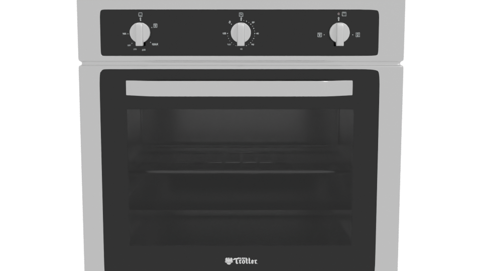 Stylish Built-In Kitchen Oven 3D - Professional 3D Model Render 11