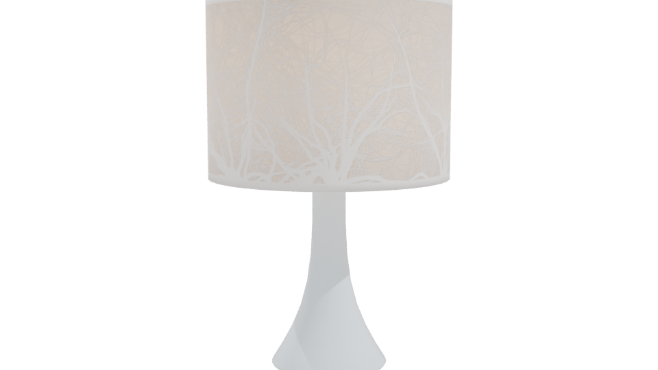 Stylish Touch Table Lamp 3D - Professional 3D Model Render 10