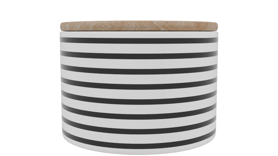 Stylish Modern Storage Container - Professional 3D Model Render 3