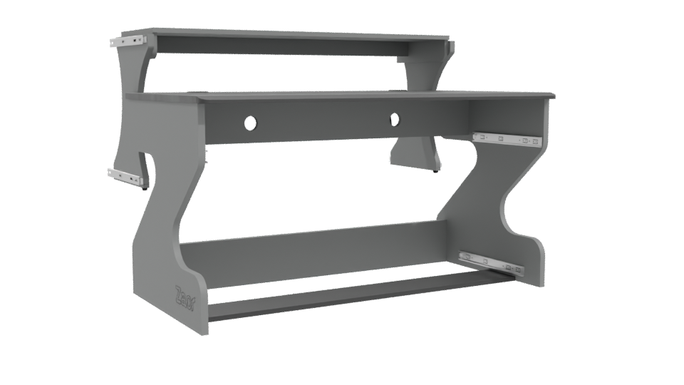 Stylish Modern Office Desk 3D Model - Professional 3D Model Render 10